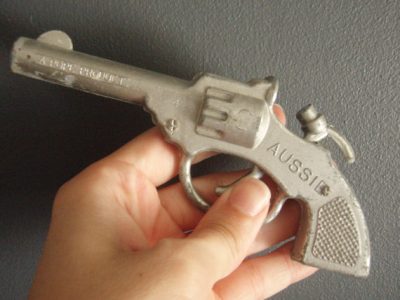 Australiana! Rare Vintage Metal Alloy Ned Kelly Cap Gun by A Pope -  Harrington & Co.