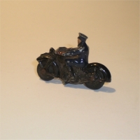 Dinky 37b Police motorcycle