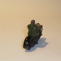 Dinky 37a Motorcycle and Civilian rider