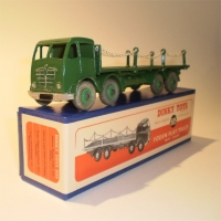 Dinky 505 Foden Tray with posts and chains - Green