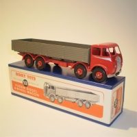 Dinky 501 Foden Highside Tray - Red / Fawn