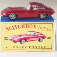Matchbox 1-75 32b E-type Jaguar