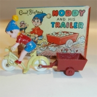 Morestone Noddy with his Bicycle & Trailer
