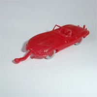 Jaguar E-Type - Red with Towbar
