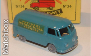 Matchbox Toys 34a Volkswagen Micro Bus