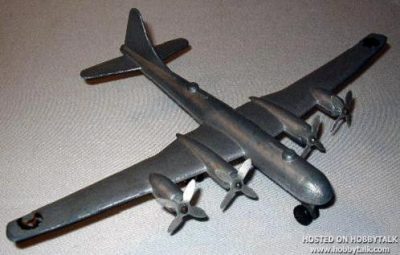 A Pope Product B-29 SupaFort model Plane