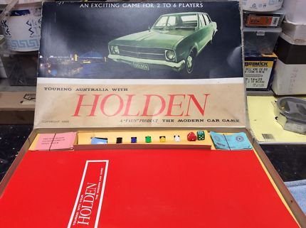 Touring Australia with Holden Board Game